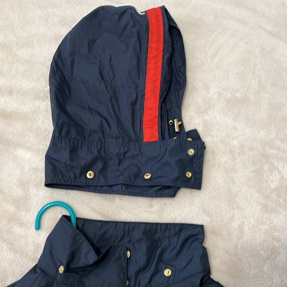 Zara Basic Summer Athletic Jacket Blue With Detac… - image 6